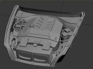 3dengine for bmw x5m 3D Model