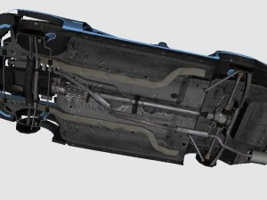 Toyota altezza 04 i&ccedil;in 3 boyutlu motor s&uuml;spansiyonu 3D Model