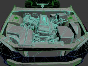 3d engine suspension for toyota altezza 04 Modelo 3D