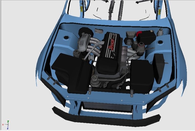 3d Engine Suspension For Toyota Altezza 04 3d Model In Parts Of