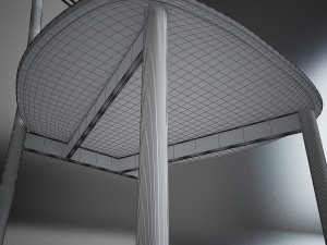 chair chrome 3D 模型