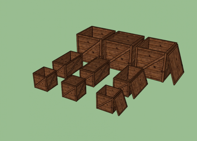 boxis 3D Model .c4d .max .obj .3ds .fbx .stl .blend