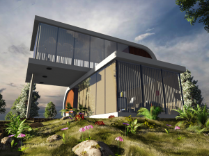 modular house 3D 모델