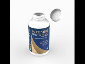 bottle package design 3D Model