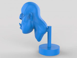 orc head sculpt print 3D Model