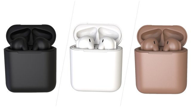 airpod realistic 3D Model .c4d .max .obj .3ds .fbx .stl .blend 