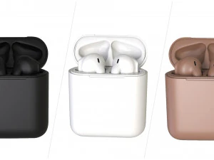 airpod realista Modelo 3D