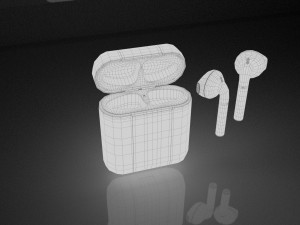 airpod realistic 3D Model