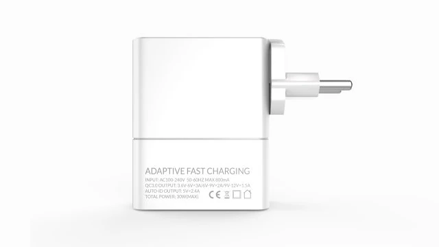charger adapter usb ports 3D Model .c4d .max .obj .3ds .fbx .stl .blend 