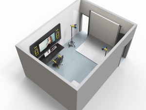 photography studio setup 3D-Modell