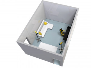 photography studio setup Modelo 3D