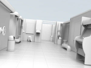 game scene lowpoly 3D Model