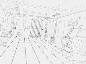 game scene lowpoly 3D Model