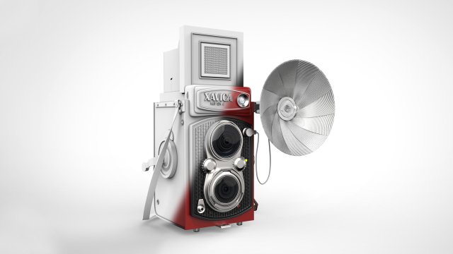 OLD Vintage Camera 3D मॉडल .c4d .max .obj .3ds .fbx .stl .blend 