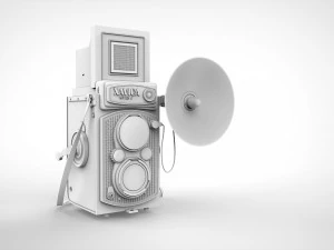 OLD Vintage Camera 3D Model