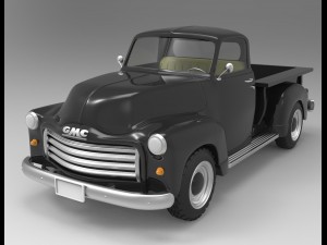 gmc 1951 3D 모델