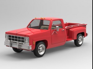 gmc 1979 sierra grande 454 3D 모델