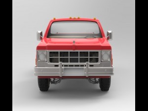 gmc 1979 sierra grande 454 Modelo 3D