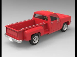 जीएमसी 1979 सिएरा ग्रांडे 454 3D मॉडल