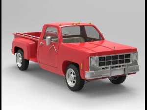 जीएमसी 1979 सिएरा ग्रांडे 454 3D मॉडल