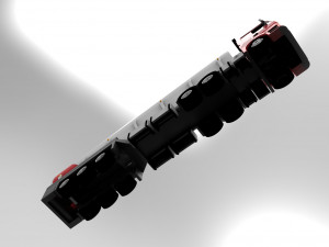 mercedes benz actros 3D Model