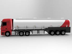 mercedes benz actros 3D Model