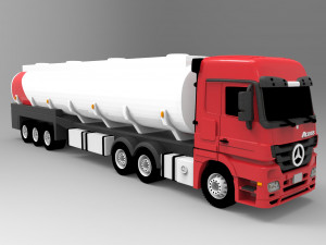 mercedes benz actros 3D Model