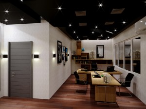 lamodern office design 3D Model