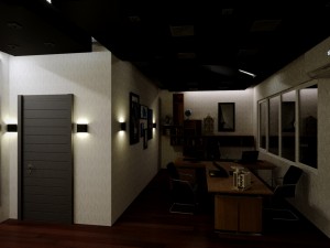lamodern office design 3D Model