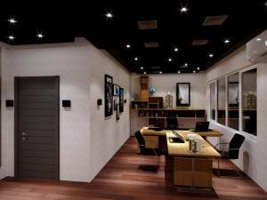 lamodern office design 3D Model