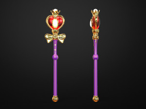 sailor moon magic wand Modèles 3D en vedette