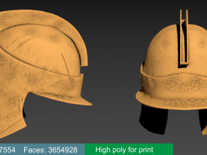 300 spartan helmet replica 3D Принт Модель