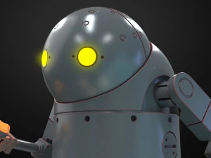 nier automata - small stubby robot 3D Print Model