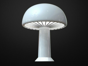 mushroom table lamp 3d print model 3D Print Model