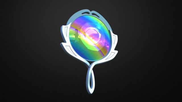 mirror gem - steven universe - lapis lazuli 3Dプリントモデル .c4d .max .obj .3ds .fbx .stl .blend 