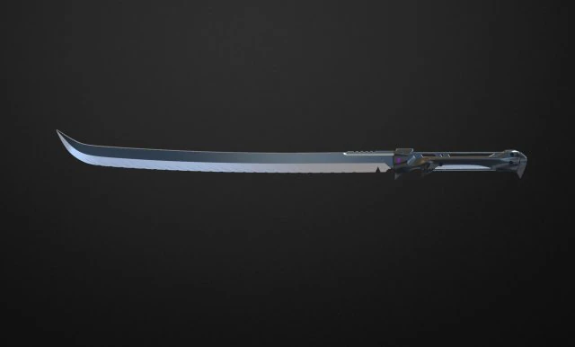 hunter sword - destiny 3D Print Model .c4d .max .obj .3ds .fbx .stl .blend 