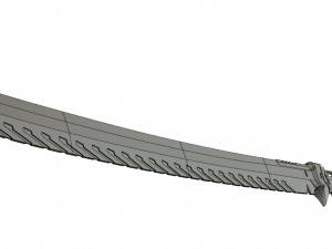 hunter sword - destiny 3D-Druckmodell