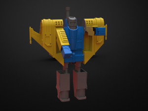 robot transformer from 90 toy 3D Print Model