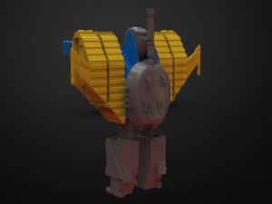 robot transformer from 90 toy 3D Print Model