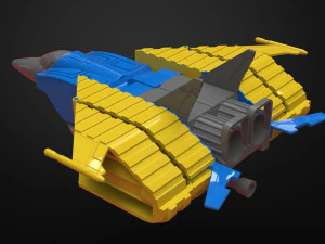 robot transformer from 90 toy 3D Print Model