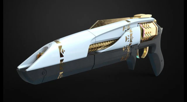 midnight coup - destiny 3D Print Model .c4d .max .obj .3ds .fbx .stl .blend 