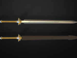 shield hero raphtalia sword full set 3D Print Model