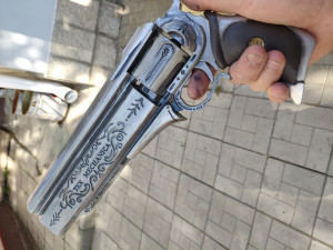 laconic exotic ornament hand cannon - destiny 2 forsaken 3d print model Model Cetak 3D