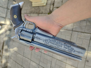 laconic exotic ornament hand cannon - destiny 2 forsaken 3d print model Model Cetak 3D