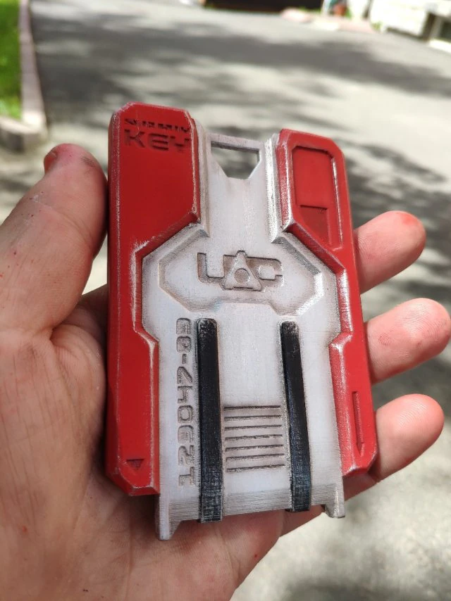 doom4 key 3D Print Model .c4d .max .obj .3ds .fbx .stl .blend 