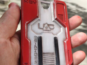 klucz doom4 Model do druku 3D