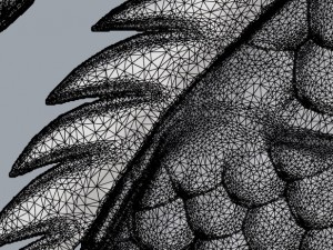 chinese dragon bas relief for cnc 3D-Modell