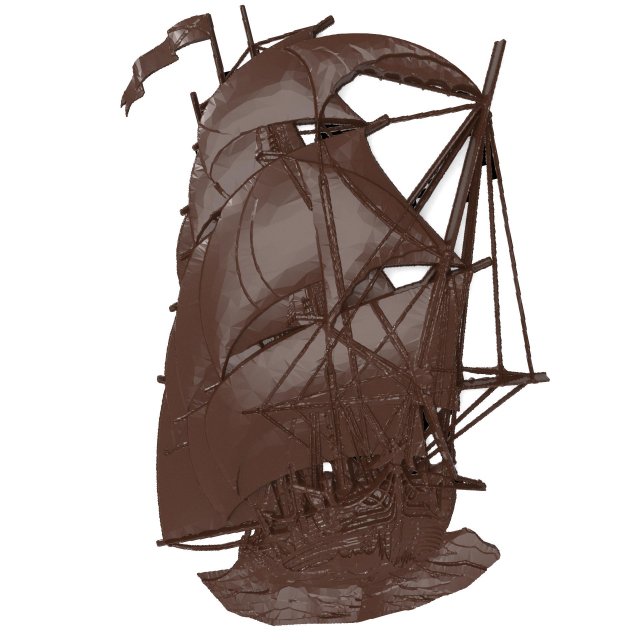 sailer ship bas relief for cnc 3D Модель .c4d .max .obj .3ds .fbx .stl .blend 