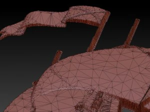 sailer ship bas relief for cnc 3D Model