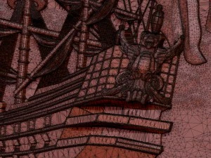 lighthouse and sailboat bas relief for cnc 3D Model